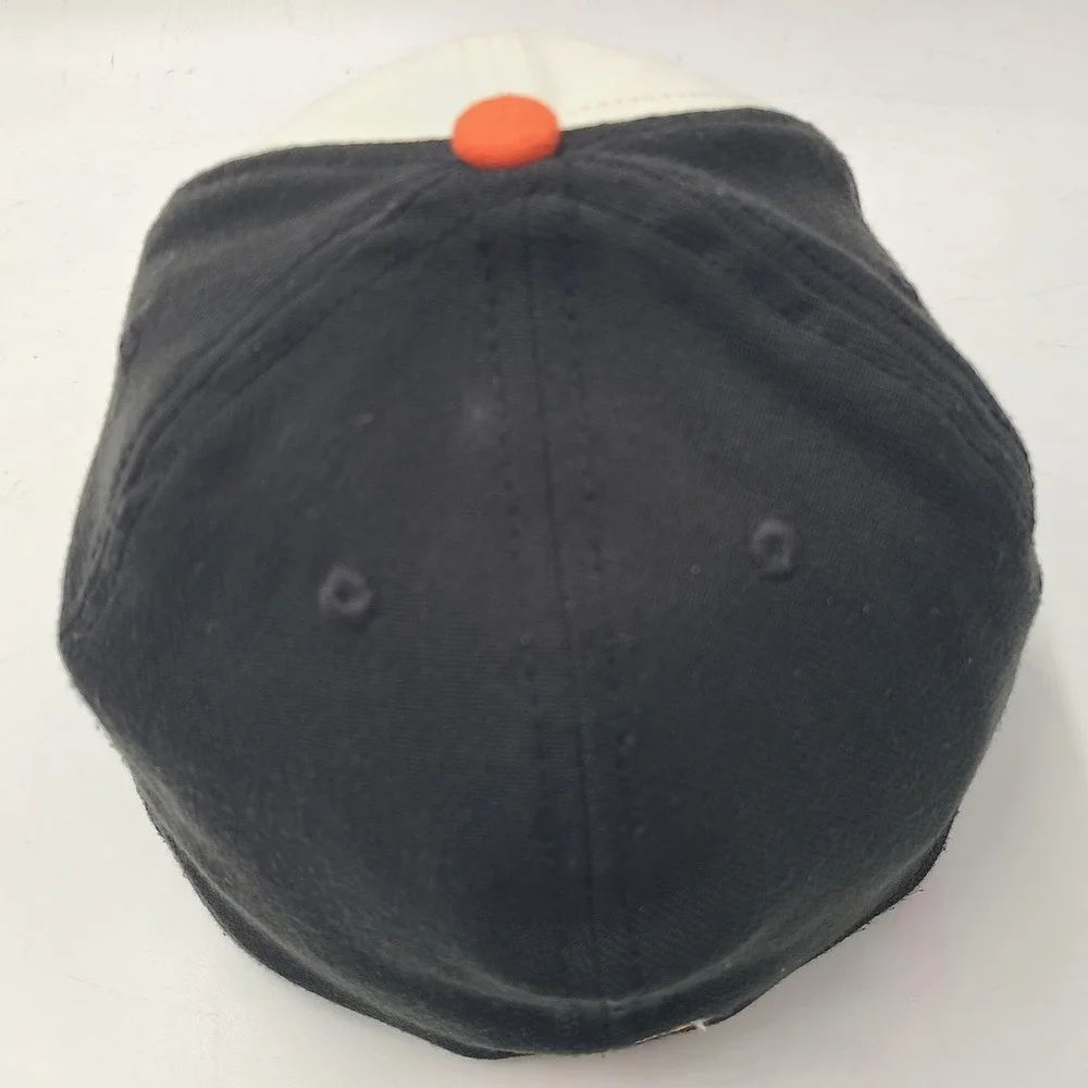 Baltimore Orioles Hat Fitted‎ M-L New Era 39Thirty White Orange Black MLB Men